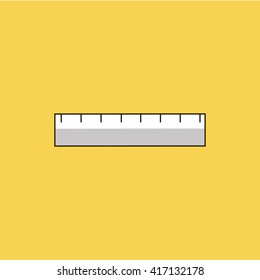 ruler icon. ruler sign