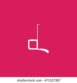 ruler icon. ruler sign