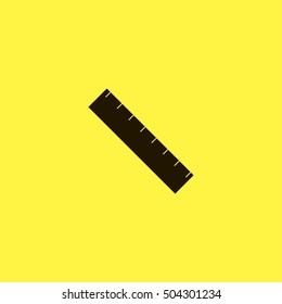 ruler icon. ruler sign
