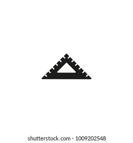 ruler icon. sign design
