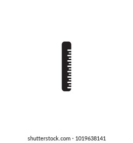 ruler icon. sign design