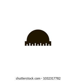 ruler icon. sign design