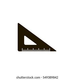 ruler icon. sign design