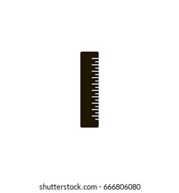ruler icon. sign design