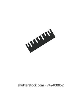 ruler icon. sign design