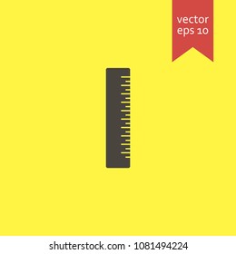 ruler. ruler icon. sign design. Vector EPS 10