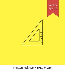 ruler. ruler icon. sign design. Vector EPS 10