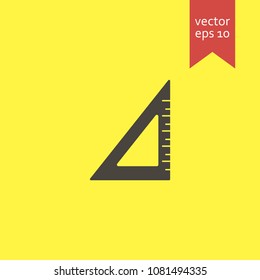 ruler. ruler icon. sign design. Vector EPS 10