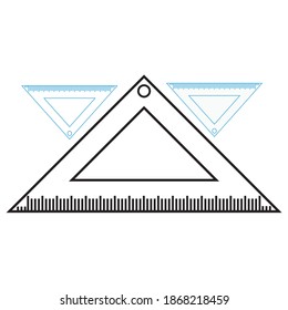 ruler icon. sign design. Vector EPS 10.