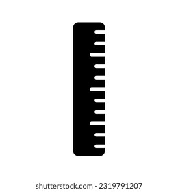 Ruler icon. sign for mobile concept and web design. vector illustration