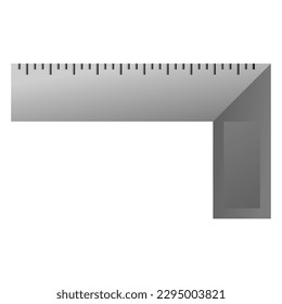 ruler icon, simple flat gradient icon