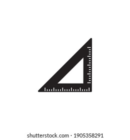 vector de símbolo de icono de regla