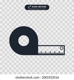 ruler icon symbol template for graphic and web design collection logo vector illustration