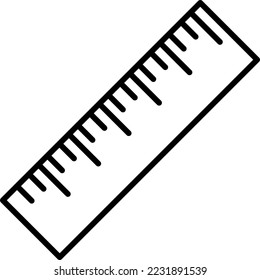 ruler icon symbol vector template on white background..eps
