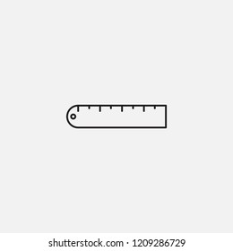 ruler icon template design