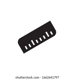 Lineal-Symbol in der trendigen Design-Vektorillustration EPS10