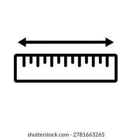 ruler icon vector design  illustration