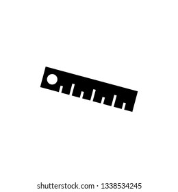 Ruler Icon Vector Design Logo Template Inspiration