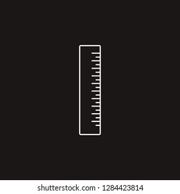 ruler icon. ruler vector design. sign design