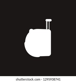 ruler icon. ruler vector design. sign design
