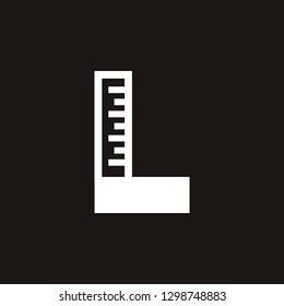 ruler icon. ruler vector design. sign design