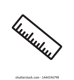ruler icon vector design template