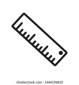 ruler icon vector design template