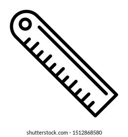 Ruler icon vector design template