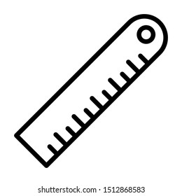 Ruler icon vector design template