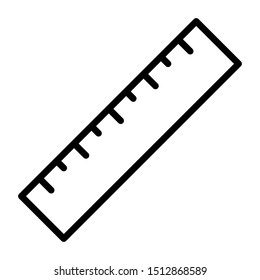 Ruler icon vector design template