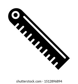 Ruler icon vector design template