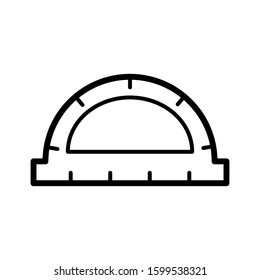 Ruler icon vector design template
