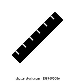 Ruler icon vector design template