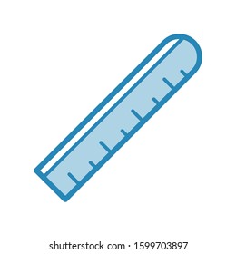 Ruler icon vector design template