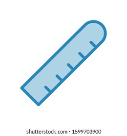 Ruler icon vector design template