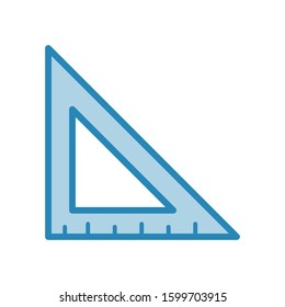 Ruler icon vector design template