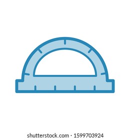 Ruler icon vector design template