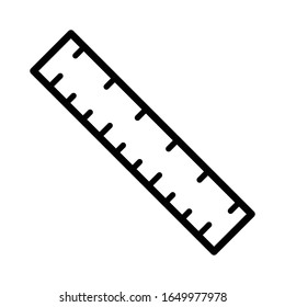 Ruler icon vector design template ilustration
