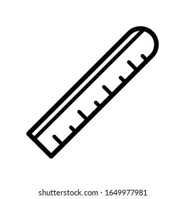 Ruler icon vector design template ilustration