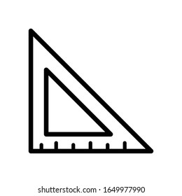 Ruler icon vector design template ilustration