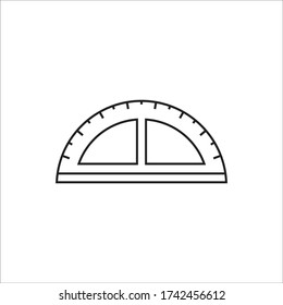 Ruler Icon Vector Design Template