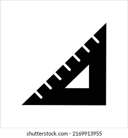 ruler icon vector design template simple and clean