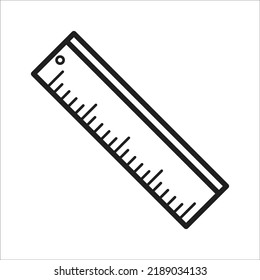 ruler icon vector design template
