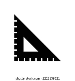ruler icon vector design template in white background