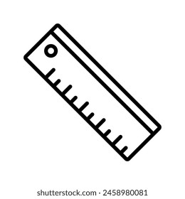 ruler icon vector design template simple and clean