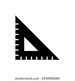 ruler icon vector design template simple and clean