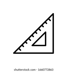 Ruler icon vector design templates on white background