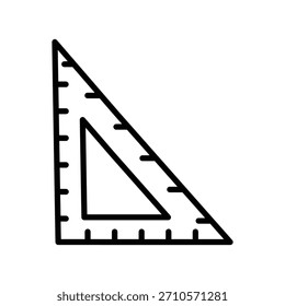 Ícone de régua modelos de design vetorial simples e moderno