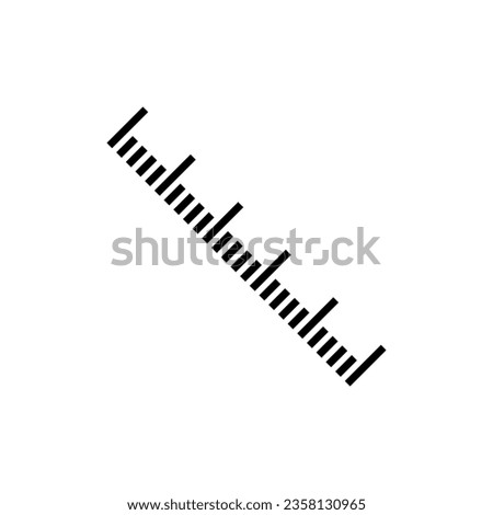 ruler icon vector design templates 