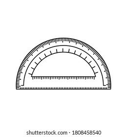 ruler icon. vector icon of ruler. vector illustration